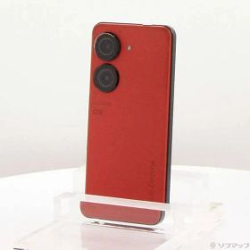 ソフマップ 〔中古品〕 Zenfone 9 128GB サンセットレッド ZF9-RD8S128 SIMフリー【344】