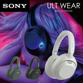 【新品】ソニー SONY Bluetooth ワイヤレス ノイズキャンセリング ステレオ ヘッドセット ヘッドホン ハイレゾ対応 ULT POWER SOUND 重低音 WH-ULT900N WC オフホワイト