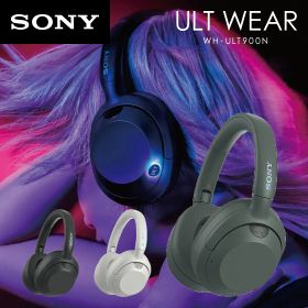 【新品】ソニー SONY Bluetooth ワイヤレス ノイズキャンセリング ステレオ ヘッドセット ヘッドホン ハイレゾ対応 ULT POWER SOUND 重低音 WH-ULT900N HC フォレストグレー