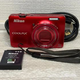【美品・完動品】Nikon Coolpix S6300 レッド