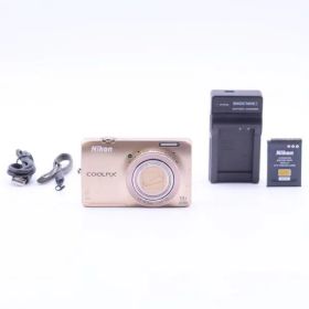 Nikon デジタルカメラ COOLPIX (クールピクス) S6300 エレガントゴールド S6300GL