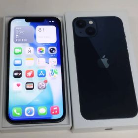 【SIMフリー】iPhone 13/A2631/128GB/ミッドナイト〈MLNC3J/A〉
