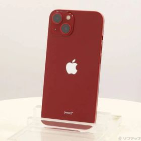 ソフマップ 〔中古品〕 iPhone13 128GB プロダクトレッド MLNF3J／A SIMフリー【348】