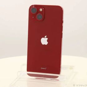 ソフマップ 〔中古品〕 iPhone13 128GB プロダクトレッド MLNF3J／A SIMフリー 〔ネットワーク利用制限▲〕【276】