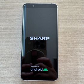 超美品SHARP AQUOS sense3 basic SHV48 シルバー
