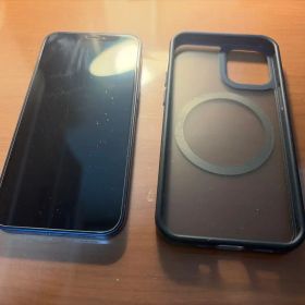 【値下げ】Apple iPhone 12mini 本体 ブルー ケース付き