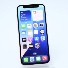 【バッテリー最大容量 100％】 au SIMフリー iPhone12 mini 64GB ホワイト