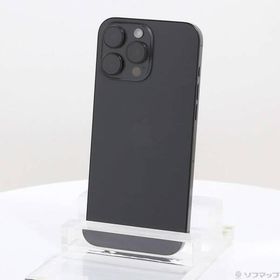 〔中古〕Apple(アップル) iPhone16 Pro Max 256GB ブラックチタニウム MYWG3J／A SIMフリー〔349-ud〕