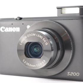Canon PowerShot S200 DIGITAL Camera ブラック デジカメ デジタルカメラ キヤノン