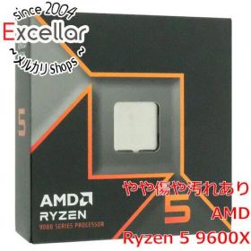 [bn:13] AMD Ryzen 5 9600X 100-000001405 3.9GHz Socket AM5 元箱あり