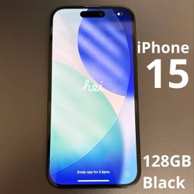 Apple iPhone 15 ブラック 本体