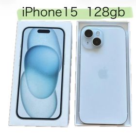 iPhone 15 128GB ブルー SIMフリー 動作確認済 美品