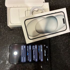 【正常稼働、美品】iPhone 15（ブラック / 128GB）