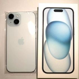iPhone15 ブルー 128GB SIMフリー バッテリー86% 箱付き