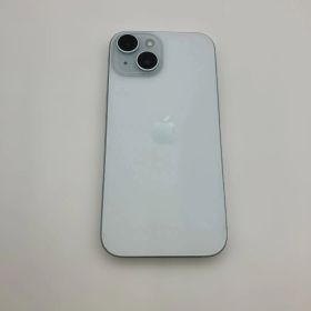 電池最大容量87% Apple iPhone 15 ブルー 128GB 本体 Y