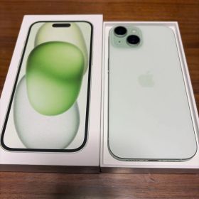 Apple iPhone 15 ミントグリーン 本体