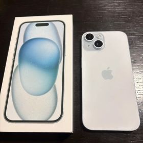 【美品】iPhone 15 128GB ブルー バッテリー最大容量91%