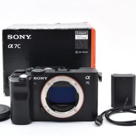 【全額返金保証】【最速発送】Sony デジタル一眼 α7C ILCE-7C ボディ 美品 動作確認済 全額返金保証】【最速発送】Sony デジタル一眼 α7C ボディ シルバー 美