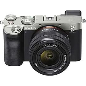 ソニー フルサイズミラーレス一眼 α7C レンズキット シルバー ILCE-7CL S