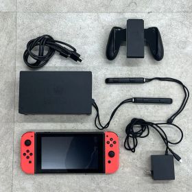 ▽Nintendo ニンテンドウ Switch スウィッチ ネオンレッド HAC-001 10950