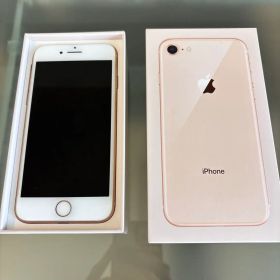 【iPhone 8】ピンク 純正のイヤフォン付き