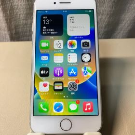 ♫美品Apple iPhone 8 シルバー 64GB