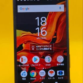 SONY Xperia XZ SOV34 ブラック 本体