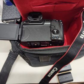 ボディCanon EOS R バッグ付き バッテリ2個付き