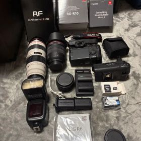 EOS R6本体その他付属品セット販売【最終値下げ】