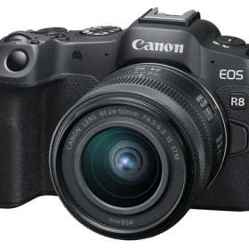 【中古】キヤノン ミラーレスカメラ レンズキット EOSR8-2450ISSTMLK 1個