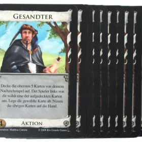 【中古】ボードゲーム ドミニオン プロモーションカード 公使(11枚セット) (Dominion ： Gesandter)