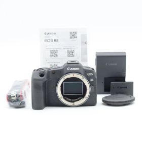 【ショット数1,000以下】キヤノン ミラーレス一眼カメラ EOS R8 ボディ フルサイズ 2420万画素 高速AF 軽量 コンパクト 4K動画対応 Canon【中古】