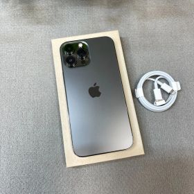 バッテリー 98%iPhone 13ProMax 256GB グラファイト国内SIMフリー 送料無料