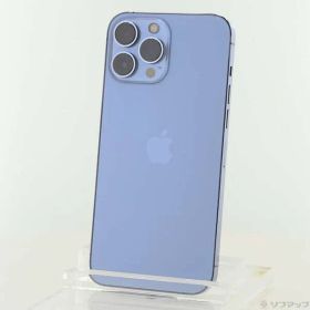 ソフマップ 〔中古品〕 iPhone13 Pro Max 128GB シエラブルー MLJ73J／A SIMフリー 〔ネットワーク利用制限▲〕【344】