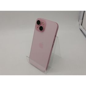 【中古】Apple SoftBank 【SIMフリー】 iPhone 15 128GB ピンク MTMJ3J/A【仙台イービーンズ】保証期間１週間【ランクC】