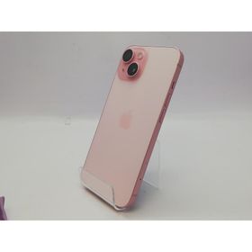 【中古】Apple 国内版 【SIMフリー】 iPhone 15 128GB ピンク MTMJ3J/A【立川フロム中武】保証期間１ヶ月【ランクA】