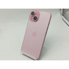 【中古】Apple 国内版 【SIMフリー】 iPhone 15 128GB ピンク MTMJ3J/A【広島】保証期間１ヶ月【ランクA】