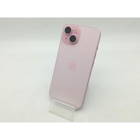【中古】Apple 国内版 【SIMフリー】 iPhone 15 128GB ピンク MTMJ3J/A【OSU301】保証期間１ヶ月【ランクA】