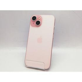【中古】Apple 国内版 【SIMフリー】 iPhone 15 128GB ピンク MTMJ3J/A【立川フロム中武】保証期間１ヶ月【ランクA】