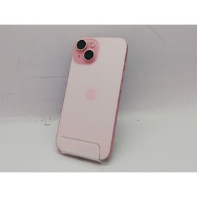 【中古】Apple 国内版 【SIMフリー】 iPhone 15 128GB ピンク MTMJ3J/A【立川フロム中武】保証期間１ヶ月【ランクA】