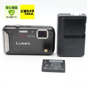 【美品】 Panasonic LUMIX DMC-FT20 防水モデル エスプリブラック デジタルカメラ #078VV0525