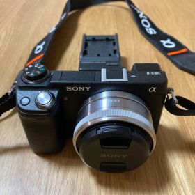 SONY α NEX-6ミラーレス一眼カメラ SEL16F28レンズ付き