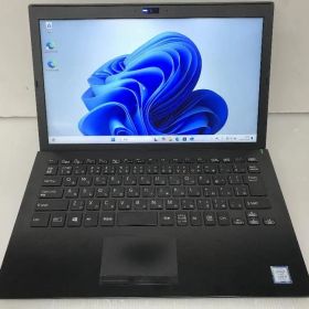 ★[Windows11] 13.3型 フルHD 薄型モバイル 高速SSD VAIO Pro PG VJPG11C11N (Core i5-7200U 2.5GHz/8GB/SSD 256GB/Wi-Fi/Webカメラ)