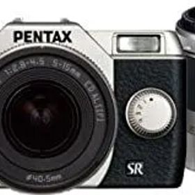【中古】 PENTAX デジタルミラーレス一眼 Q10 ダブルズームキット 標準ズーム 02 STANDARD ZOOM ・望遠ズーム 06 TELEPHOTO ZOOM シルバー Q10 WZOOMKIT