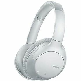 【中古】ソニー ワイヤレスノイズキャンセリングヘッドホン WH-CH710N : Bluetooth対応 最大35時間連続再生 マイク付き 2020年モデル ホワイト WH-CH710N(ヘッドフォン/イヤフォン)