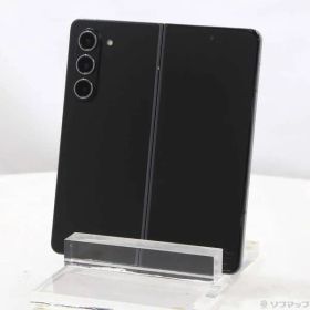 ソフマップ 〔中古品〕 Galaxy Z Fold5 256GB ファントムブラック SCG22 au SIMフリー【348】