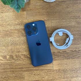 新品同様 iPhone 15Pro 128GB ブルー 国内版 SIMフリー送料無料