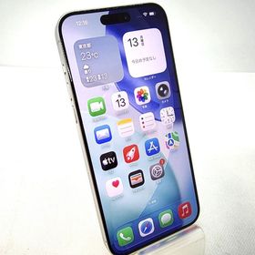 Apple品！501024U【美品】iPhone15ProMax 512GB(ホワイトチタニウム)