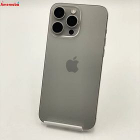iPhone15 Pro Max 256GB ナチュラルチタニウム MU6R3J/A Apple版S