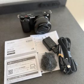 【定価117,700円】SONY VLOGCAM APS-C ZV-E10